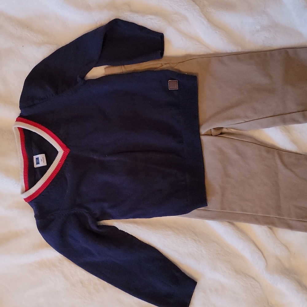 Janie and Jack Sweater Set - size 2T